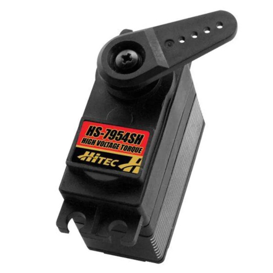 HiTec-HS-7954SH de engranaje de acero de alta tensión, Servo Digital prémium sin núcleo para control de radio RC, piezas de hobby